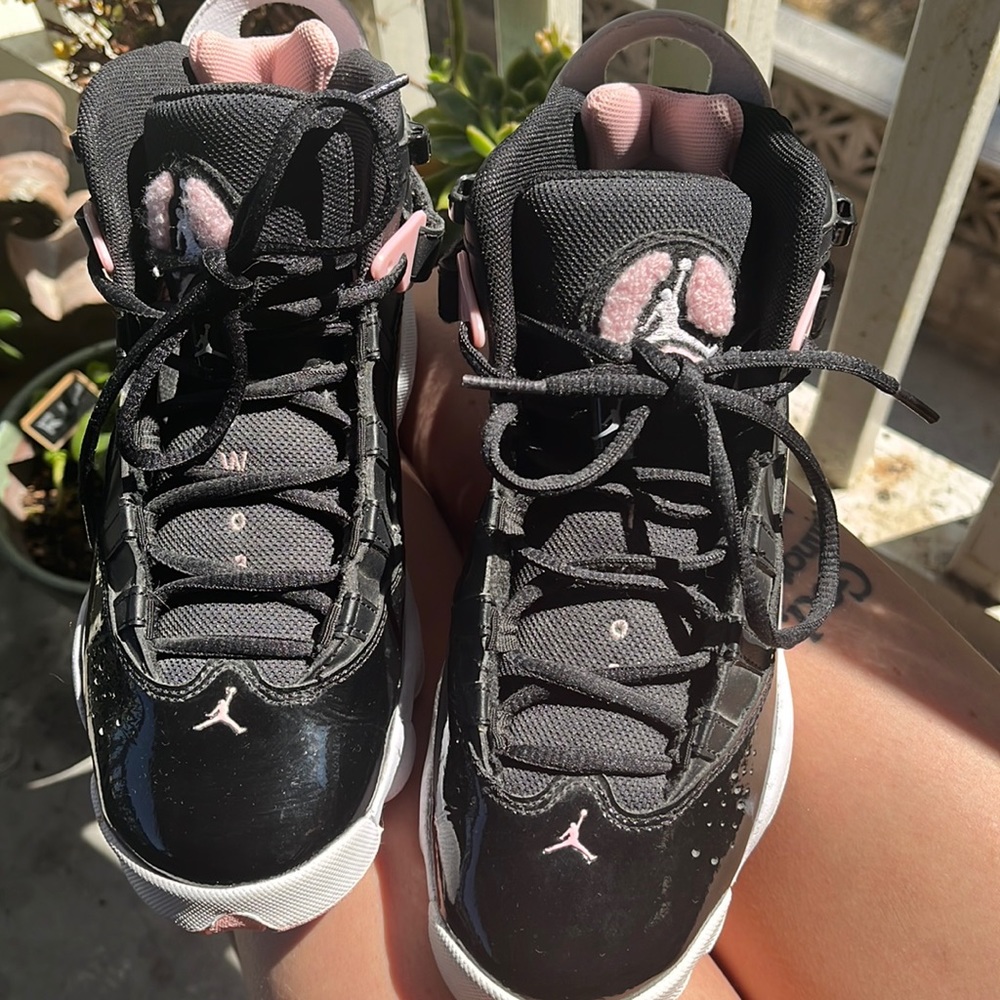 PINK JORDAN 8 RINGS 💗